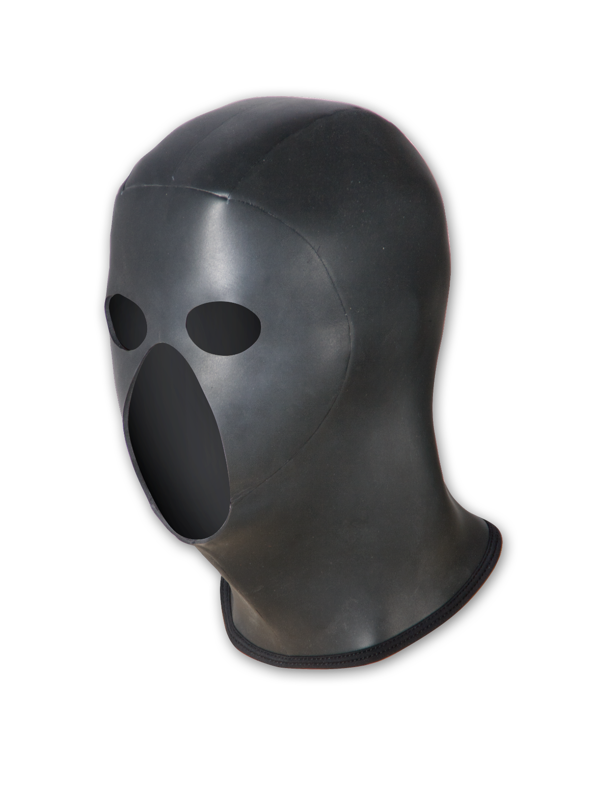 Maske   Kopfmaske SM mit Ausschnitten Neopren  XL